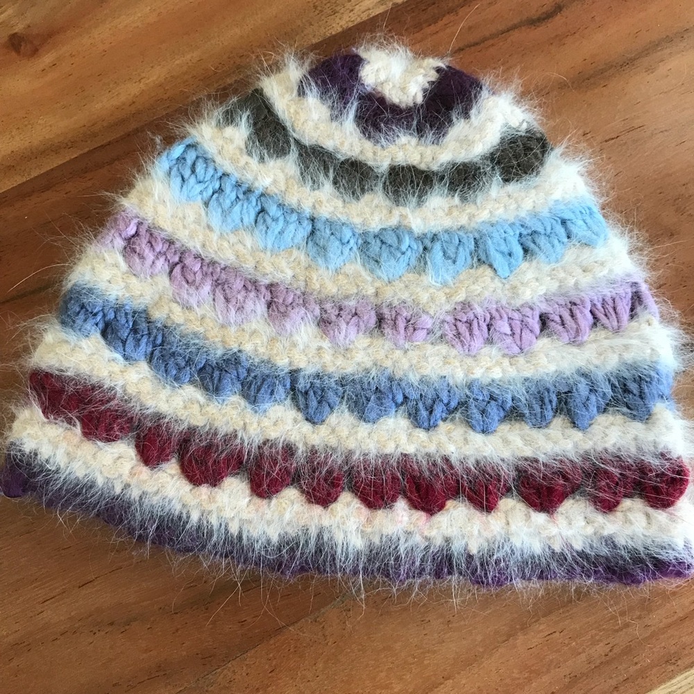 Express rabbit/wool beanie